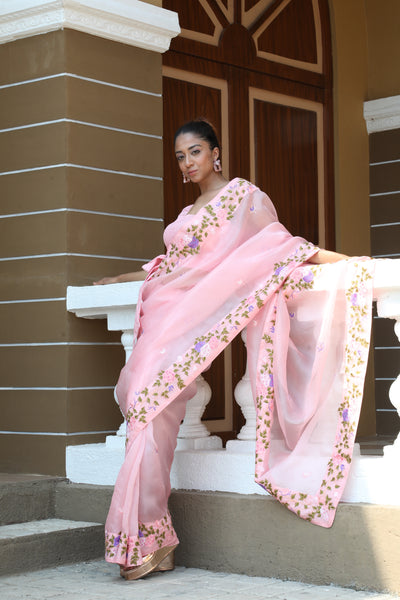 Aquila Embroidered Saree