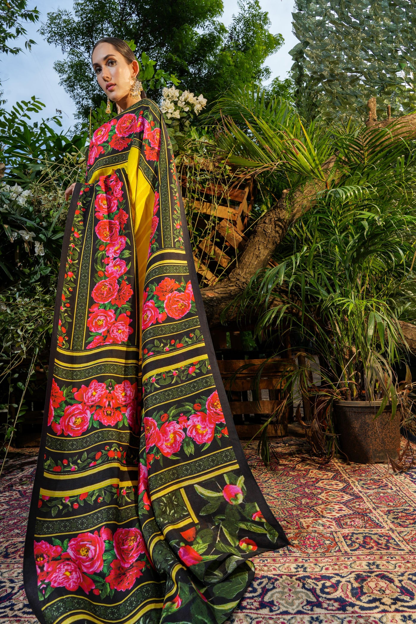 Bold Love Saree