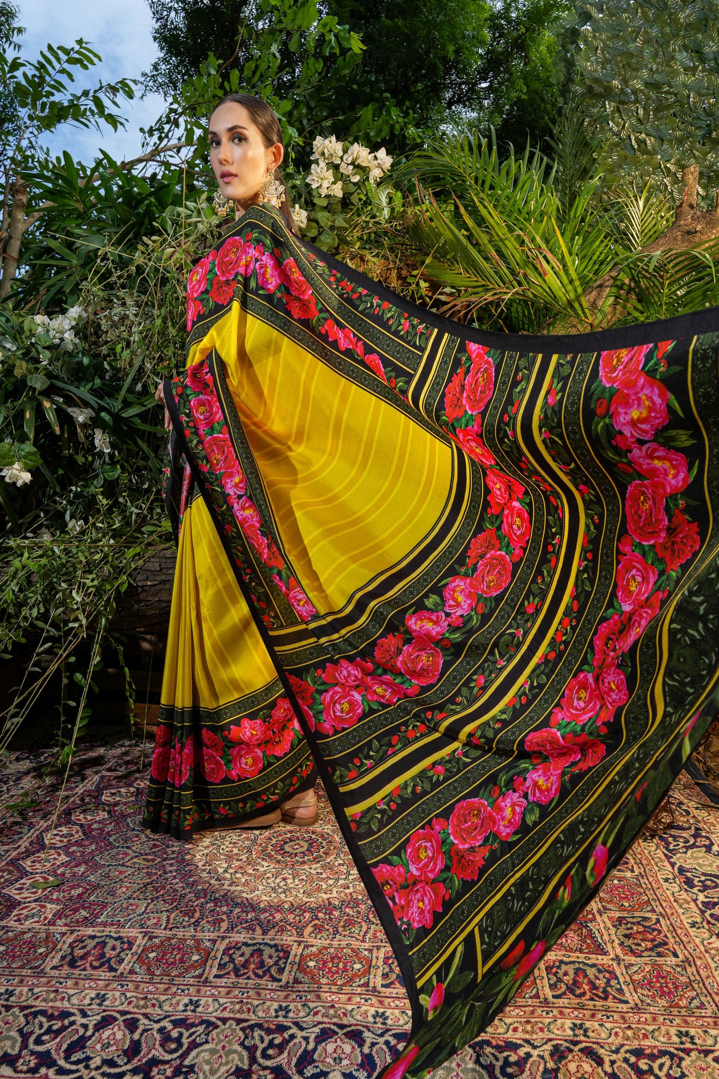 Bold Love Saree