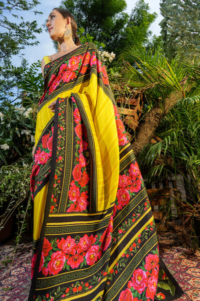 Bold Love Saree