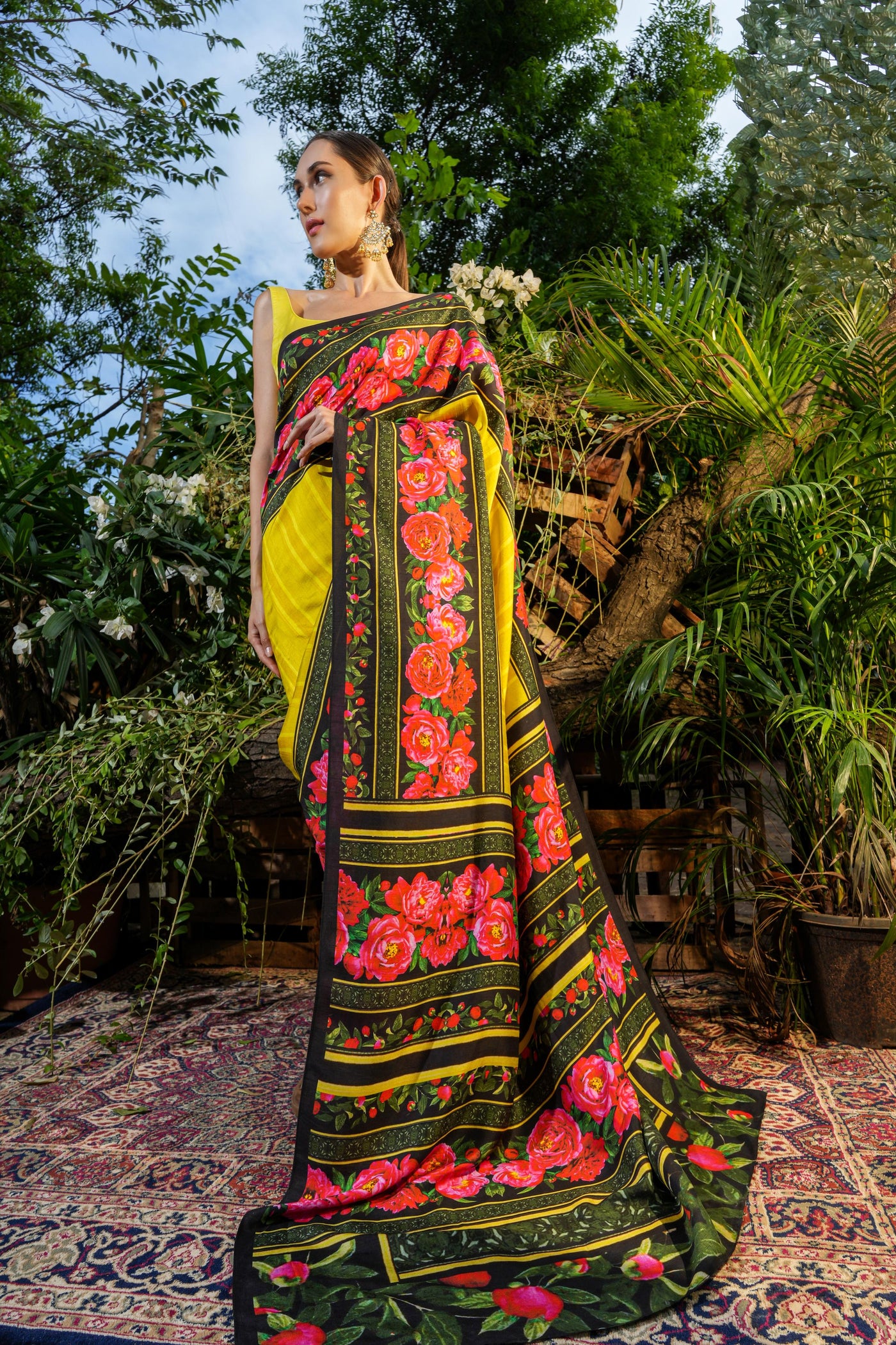 Bold Love Saree