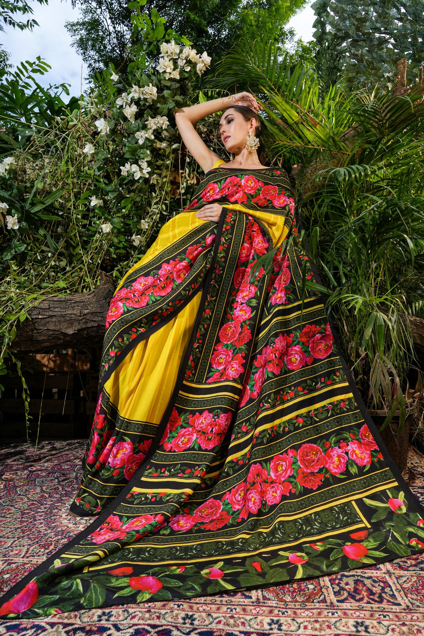 Bold Love Saree