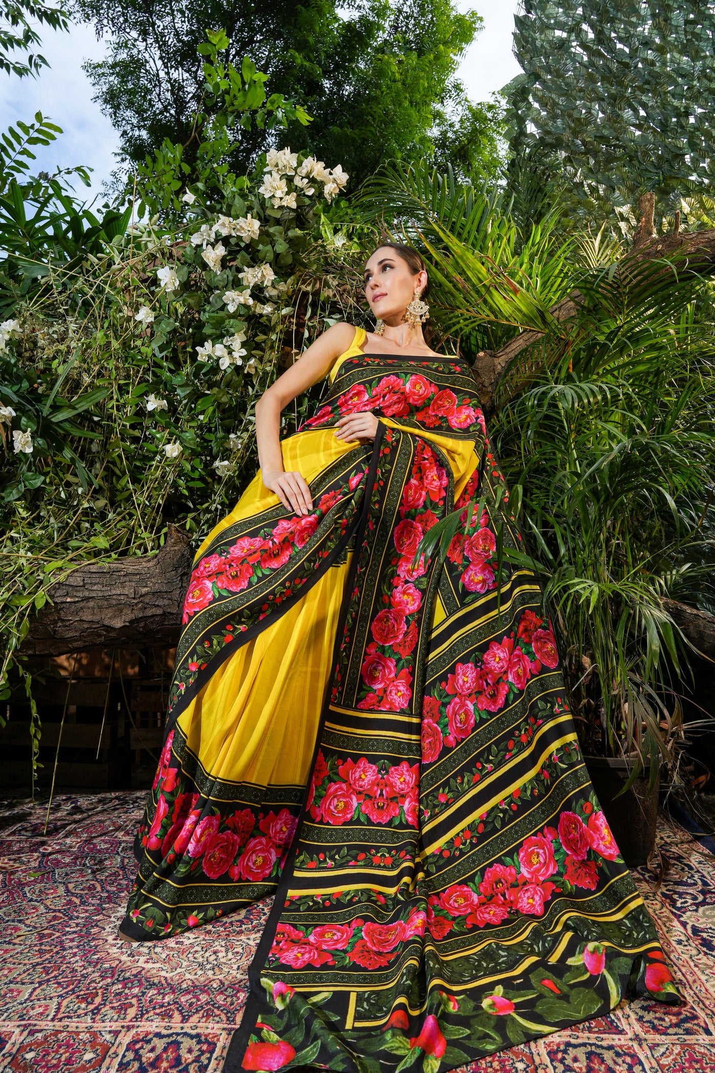 Bold Love Saree