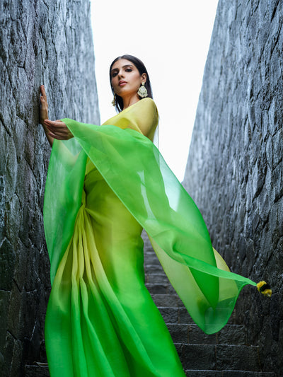 Green Mist Saree