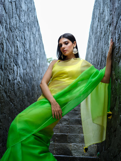 Green Mist Saree