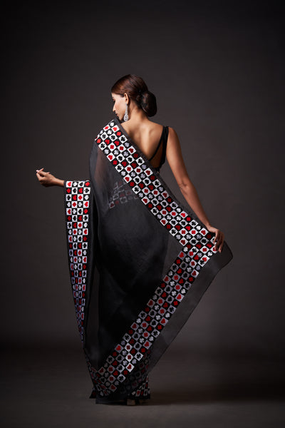 Shadow Embroidered Saree