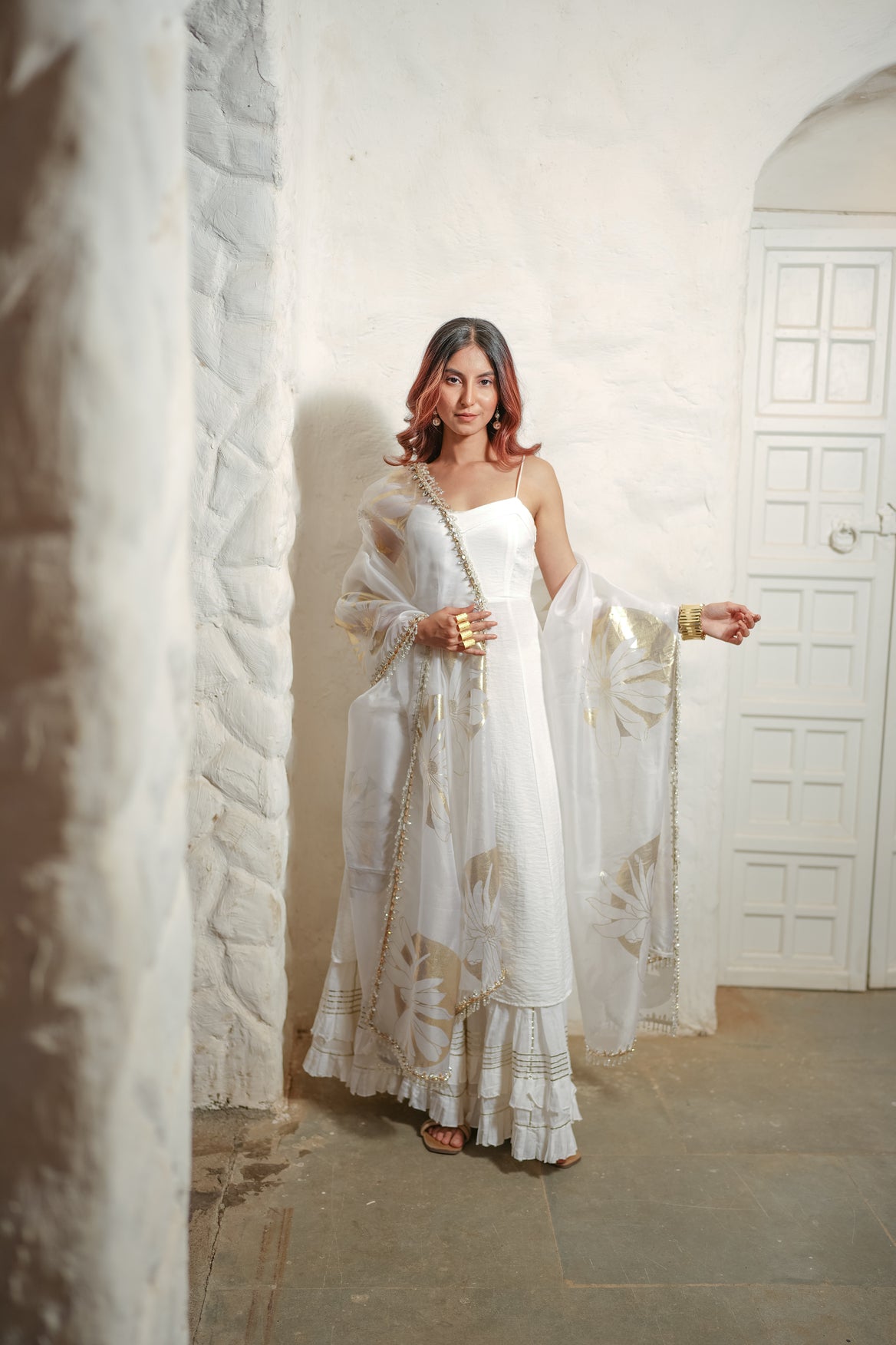 Essence Floral Sharara Set