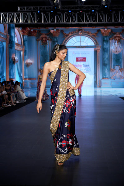 Noble Kilim Theme Saree Set
