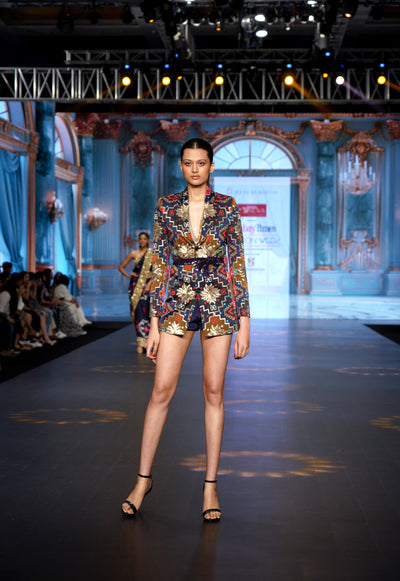 Kilim Blazer Dress Set