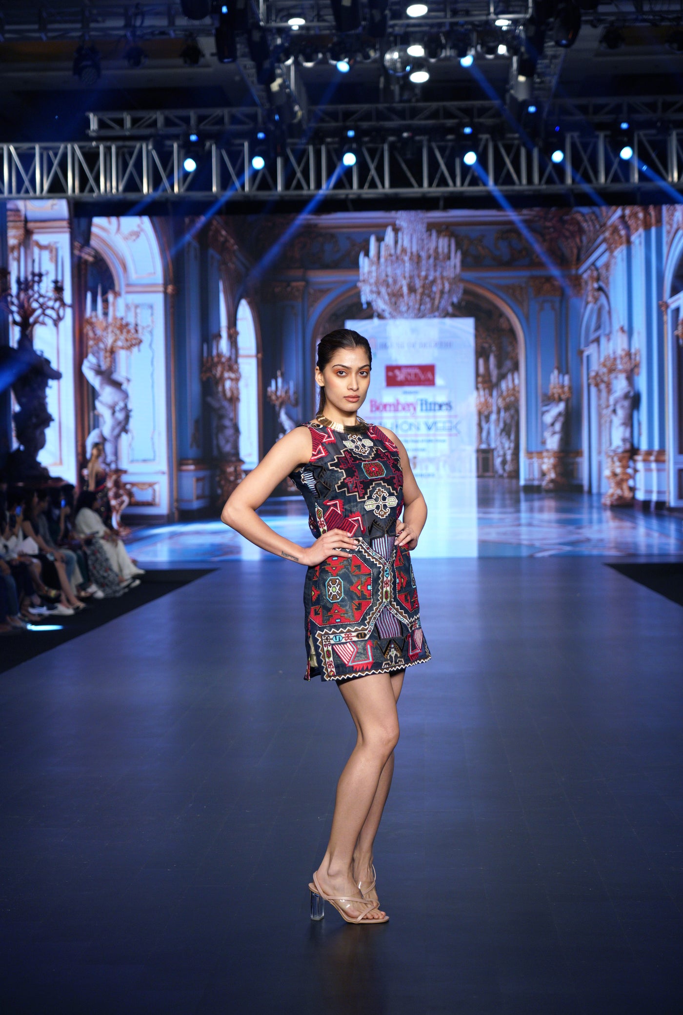 Ethereal Kilim Short Dress