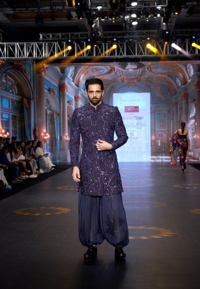 Regal Kilim Sherwani Set