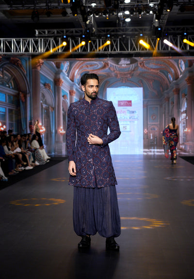 Regal Kilim Sherwani Set
