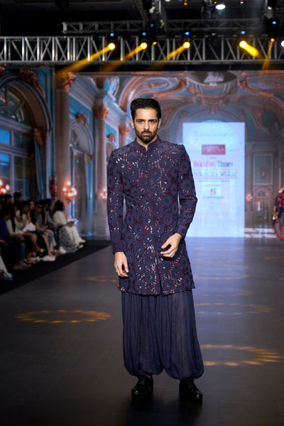 Regal Kilim Sherwani Set