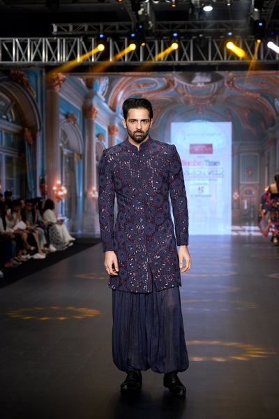 Regal Kilim Sherwani Set
