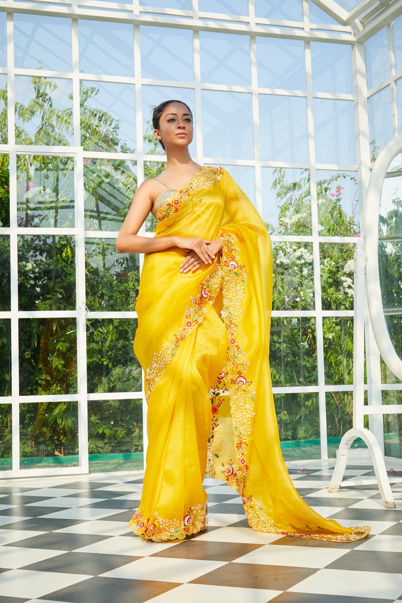 Didivi Embroidered Saree