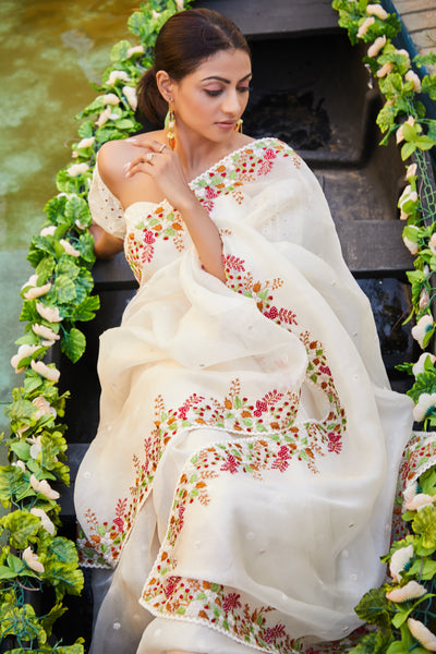 Goura Embroidered Saree