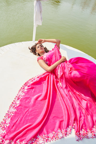 Keva Embroidered Saree