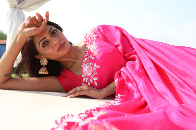 Keva Embroidered Saree