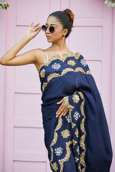 Layla Embroidered Saree