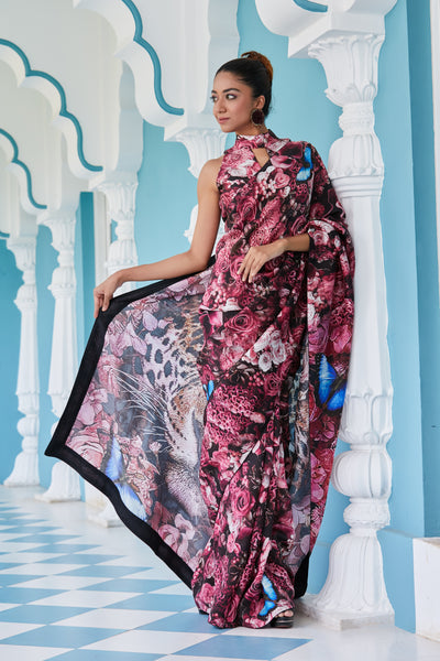 Navira Embroidered Saree