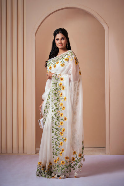 Solara Embroidered Saree