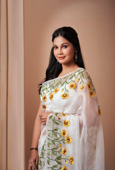 Solara Embroidered Saree