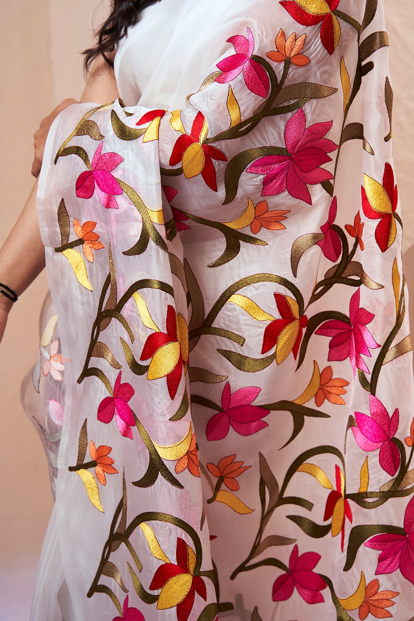Roshini Embroidered Saree