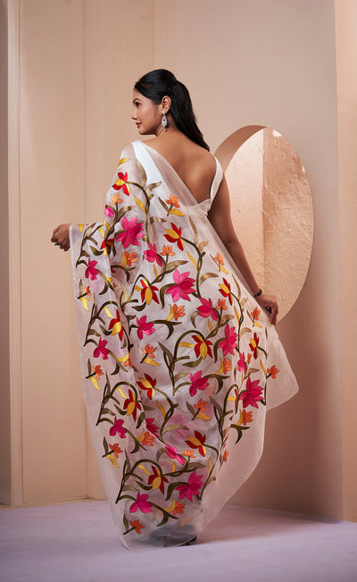 Roshini Embroidered Saree