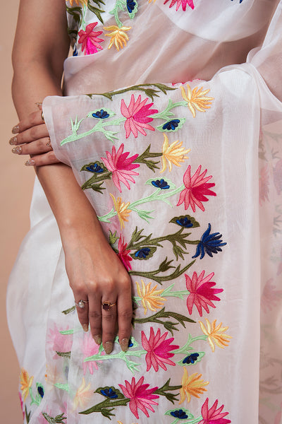 Vanya Embroidered Saree