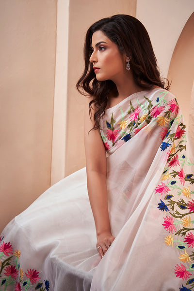 Vanya Embroidered Saree