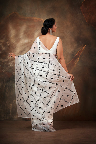 Aria Embroidered Saree