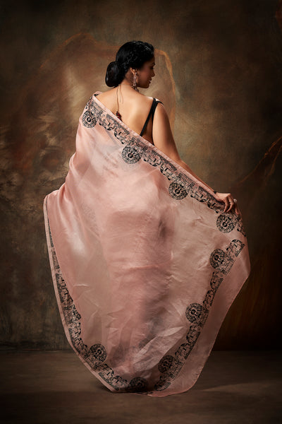 Gaja Embroidered Saree