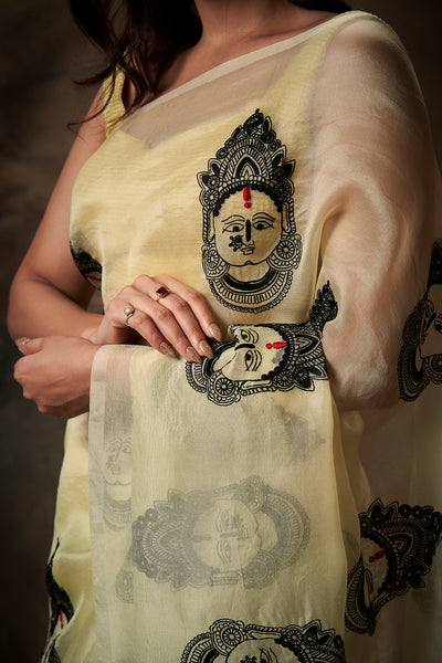 Devi Embroidered Saree