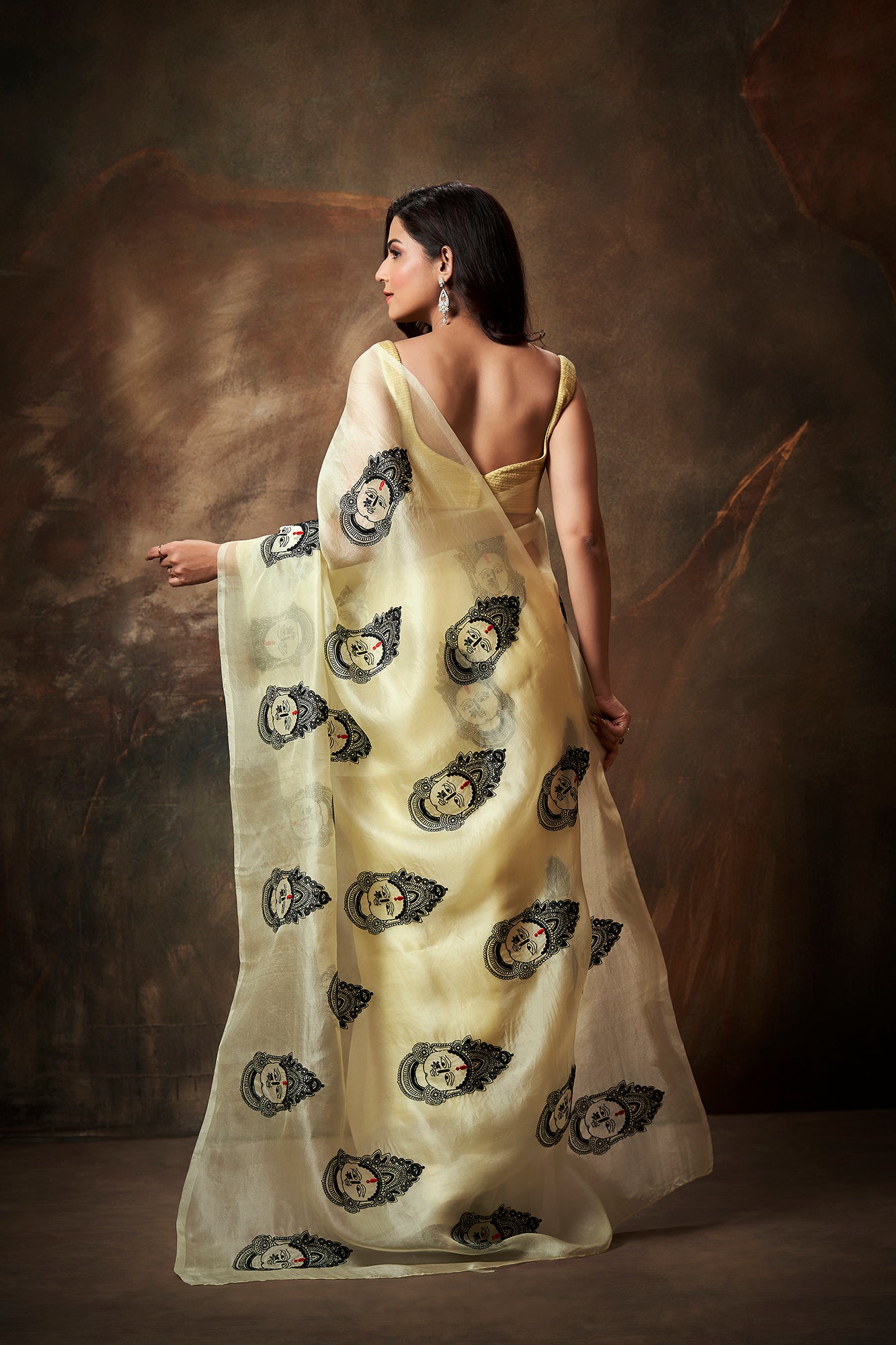 Devi Embroidered Saree