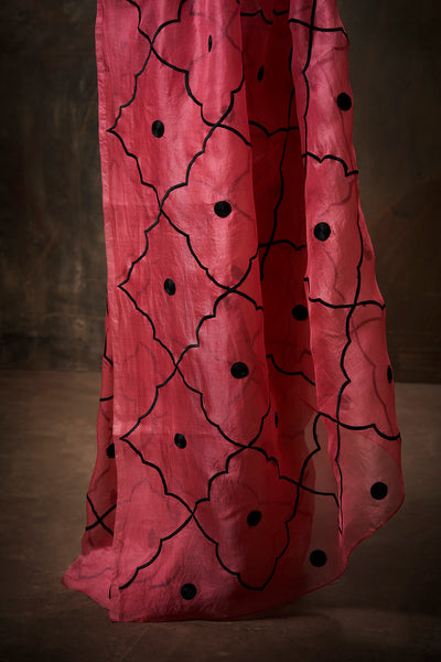 Charme Embroidered Saree