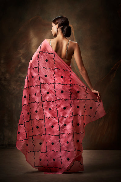 Charme Embroidered Saree