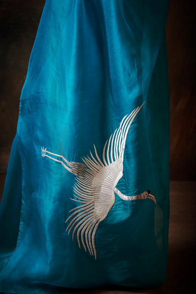 Bella Embroidered Saree