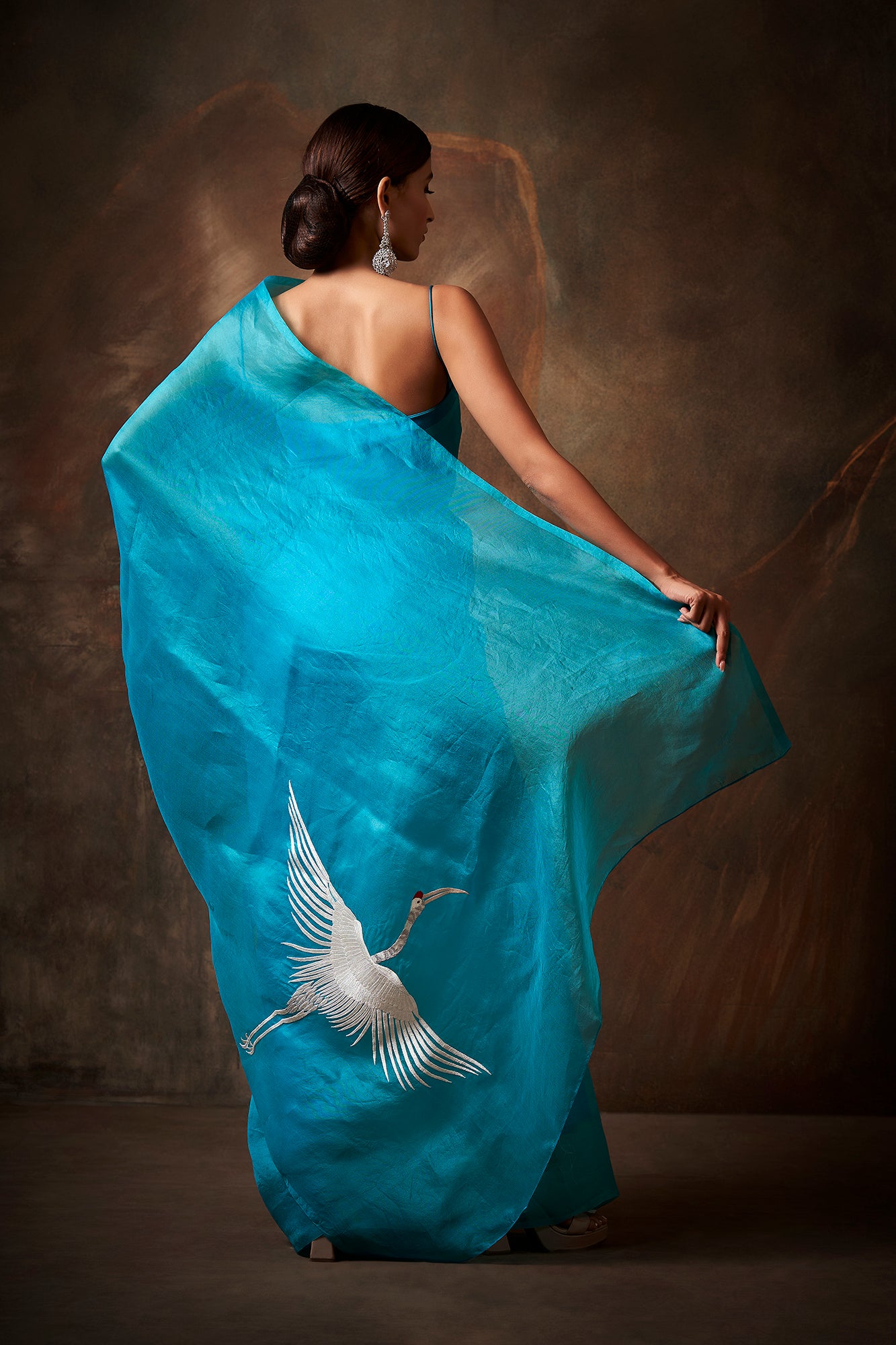 Bella Embroidered Saree