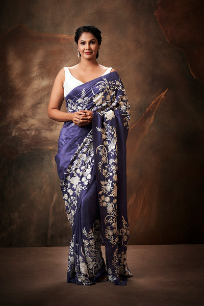 Ivy Embroidered Saree