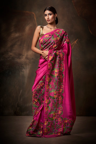 Adora Embroidered Saree