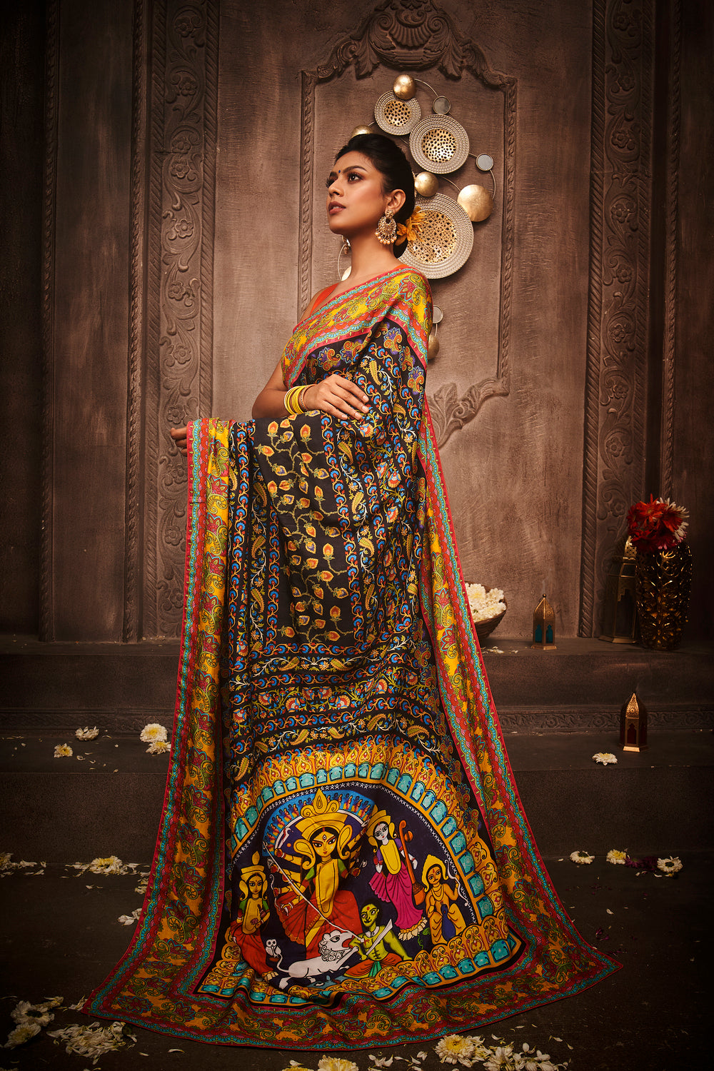 Chamunda Mata Saree