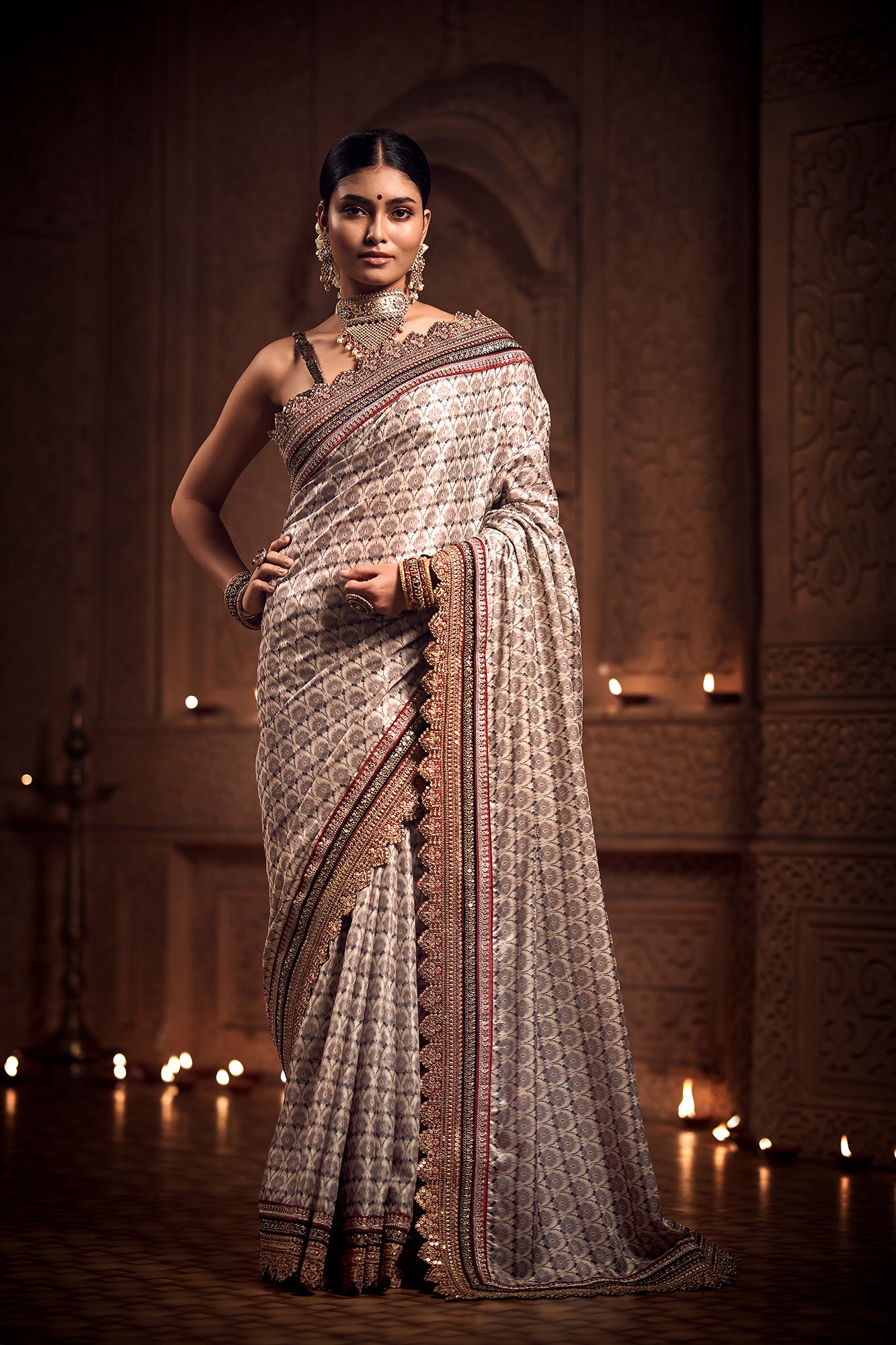 Classic Zari Grandeur Saree