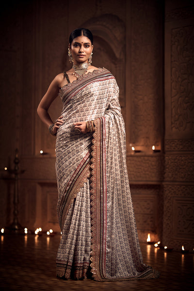Classic Zari Grandeur Saree