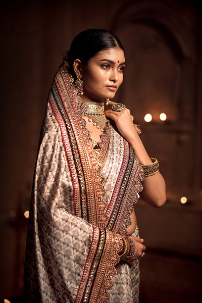 Classic Zari Grandeur Saree
