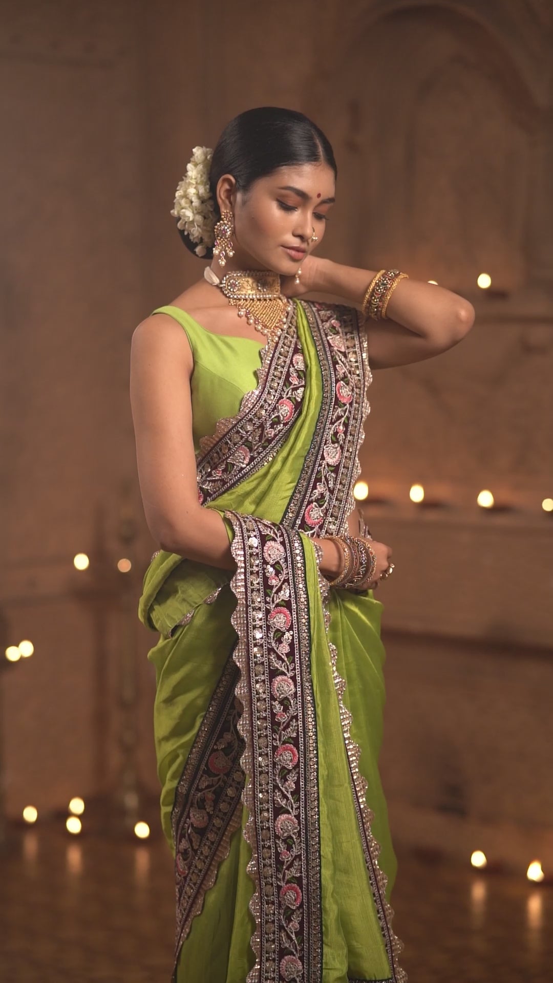 Radiant Zari Symphony Saree