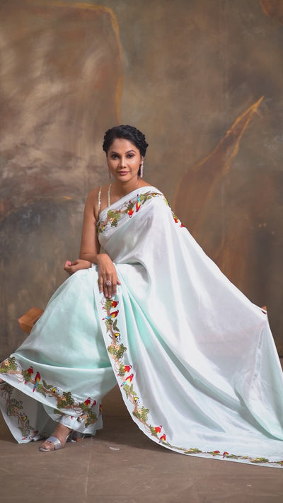 Sylva Embroidered Saree