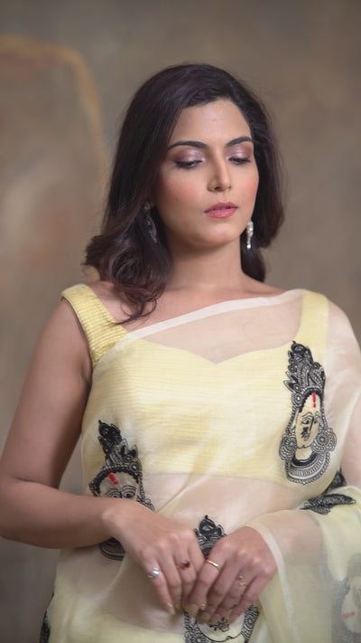 Devi Embroidered Saree