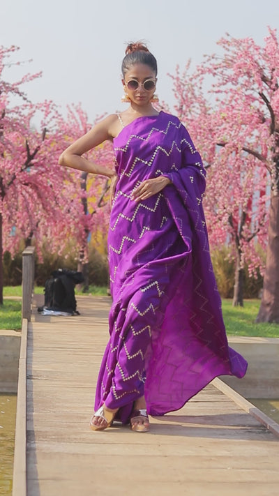 Zue Embroidered Saree