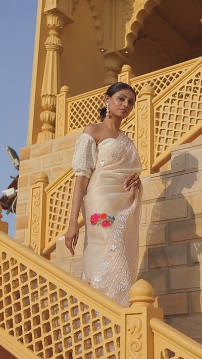 Xiti Embroidered Saree