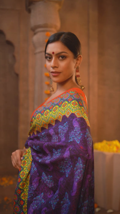 Sumukha Ganpati Saree